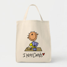 Juego las camisetas y los regalos de las tarjetas bolsa de mano