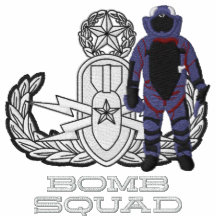 Juego principal de la bomba del EOD Camiseta Polo Bordada