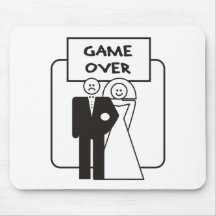 Juego sobre boda alfombrilla de ratón