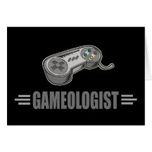 Juego video divertido felicitación