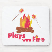 Juegos con el fuego alfombrilla de raton
