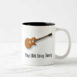 Juegos con teoría de la secuencia - guitarra taza