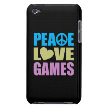 Juegos de amor de la paz iPod touch Case-Mate cárcasas