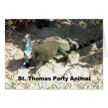 ¡Juerguista de St Thomas! Felicitacion