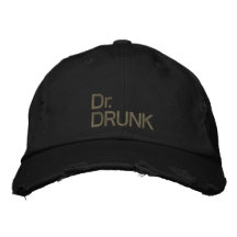 Juerguista - gorra de Dr.Drunk Gorra Bordada