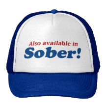 ¡Juerguista también disponible en sobrio! Gorras