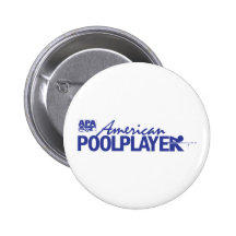 Jugador americano de encargo de la piscina - azul pin