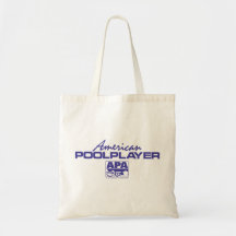 Jugador americano de la piscina - azul bolsas