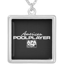 Jugador americano de la piscina - blanco joyerias