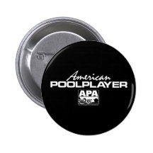 Jugador americano de la piscina pins