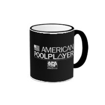 Jugador americano de la piscina tazas