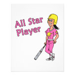 Jugador de All Star - chica Anuncios Personalizados