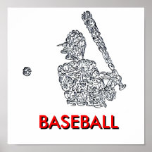 JUGADOR DE BÉISBOL POSTERS