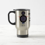 Jugador de dardo para la vida tazas de café