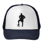 Jugador de fútbol gorras