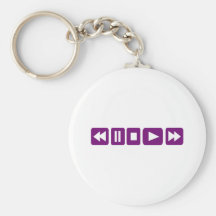 Jugador de música llavero personalizado
