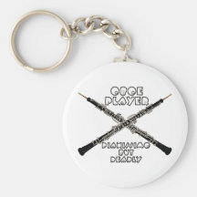 Jugador de Oboe Llaveros
