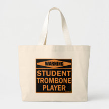 Jugador de Trombone del estudiante Bolsa De Mano