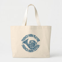 Jugador de trompa bolsas de mano