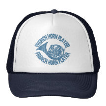 Jugador de trompa gorros bordados