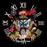 Jugador de Vegas todos los comentarios del artista reloj de pared