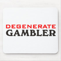 Jugador degenerado alfombrillas de raton 