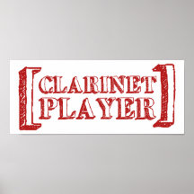 Jugador del Clarinet Impresiones