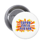 Jugador estupendo del violoncelo pins