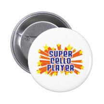 Jugador estupendo del violoncelo pins