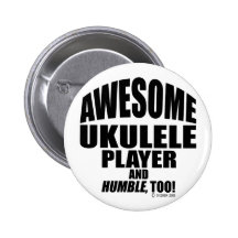 Jugador impresionante del Ukulele Pins