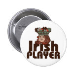 Jugador irlandés pin