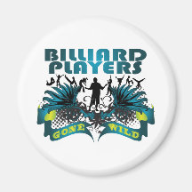 Jugadores de billar idos salvajes iman
