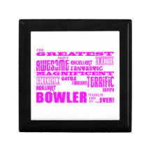 Jugadores de bolos de los chicas: Jugador de bolos Cajas De Joyas