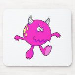 jugar al amigo rosado duro del monstruo alfombrilla de raton