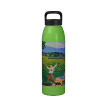 Jugar la botella de la guitarra botellas de beber