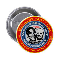 jugate anti del socialista de obama botones