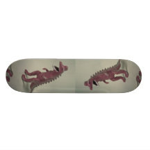 Juguete plástico del dinosaurio patin personalizado