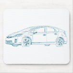 Juguete Prius Gen3 2010+ Alfombrillas De Ratones