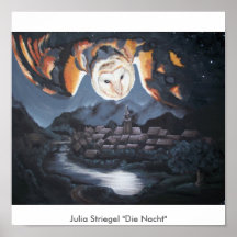Julia Striegel “la noche " Poster