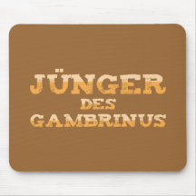 Jünger des Gambrinus Mousepads
