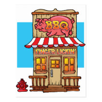 Junta del Bbq tarjetas postales