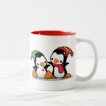 Junto taza blanca clásica feliz