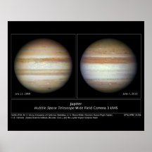 Júpiter poster de la astronomía del 7 de junio de 
