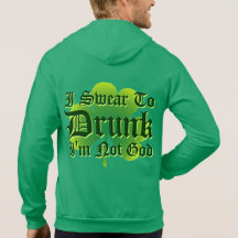 ¡Juro no a dios BORRACHO Im! Camisetas
