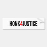 Justicia del bocinazo 4 pegatina de parachoque