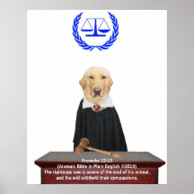 Justicia para los animales posters