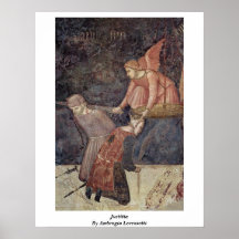 Justitia de Ambrogio Lorenzetti Impresiones