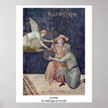 Justitia de Ambrogio Lorenzetti Posters