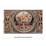 Justitia de Domingo Beccafumi Tarjetas Postales