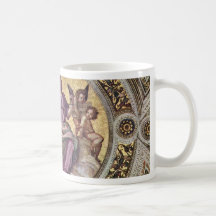 Justitia Tondo de Raffael (la mejor calidad) Tazas De Café